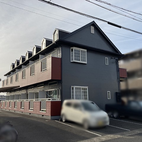 【小牧市O様】アパート外壁・屋根塗装　パーフェクトトップ